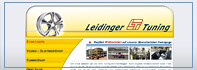 Mini-Screenshot Website Leidinger- Tuning